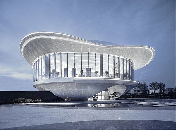 360°视角的环形建筑――珠江秀谷项目展示中心