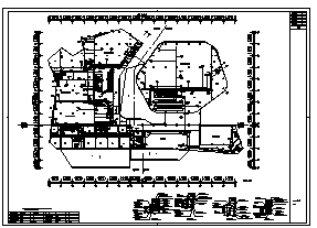化系统设计某城市四层带地下一层博物馆全套智能化系统设计cad图纸