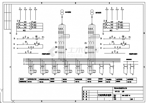 35kv变电站工程设计cad施工图
