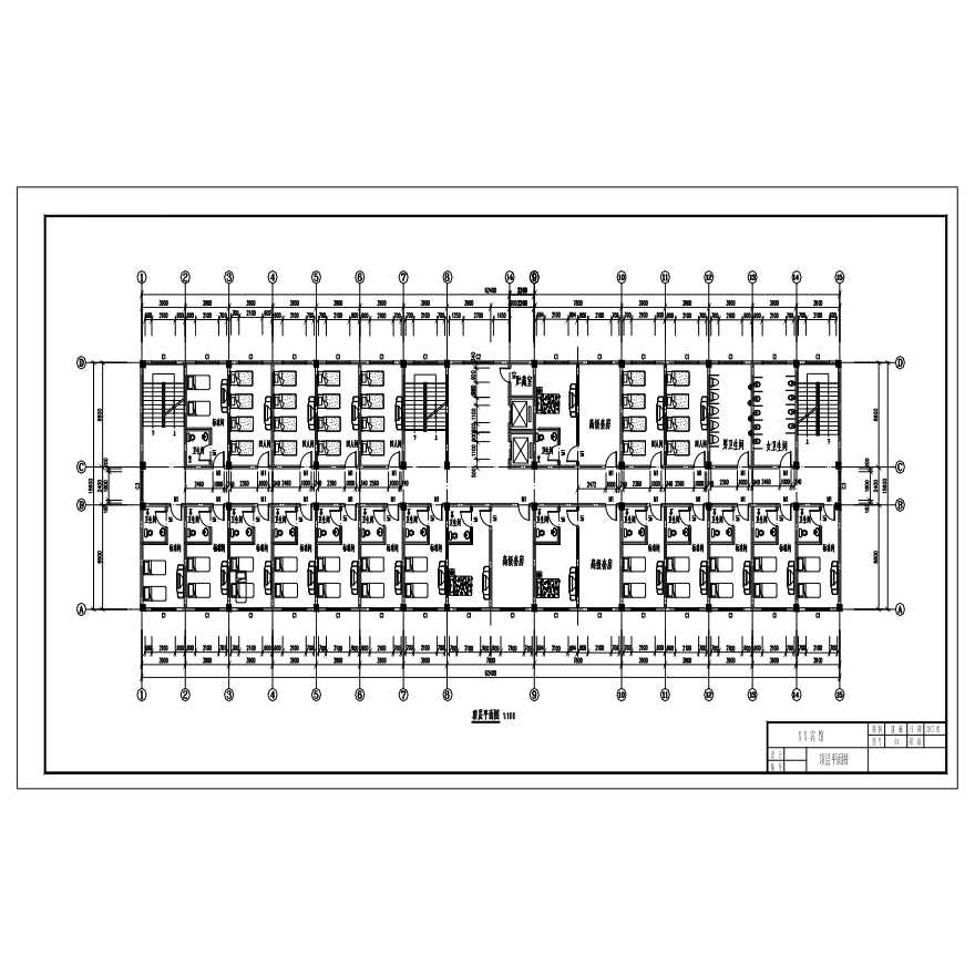 土木工程毕业设计建筑施工图