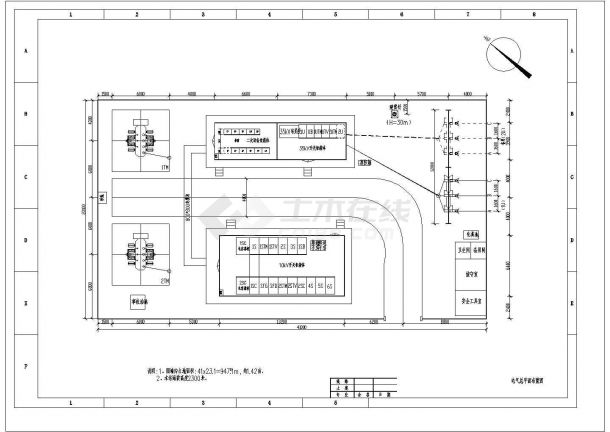 某大型35kv变电站新建工程设计cad全套电气施工图纸(含初步设计说明书图片
