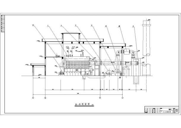 某锅炉房建筑布置参考图
