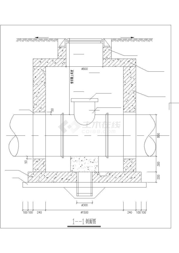 压力检查井施工参考图