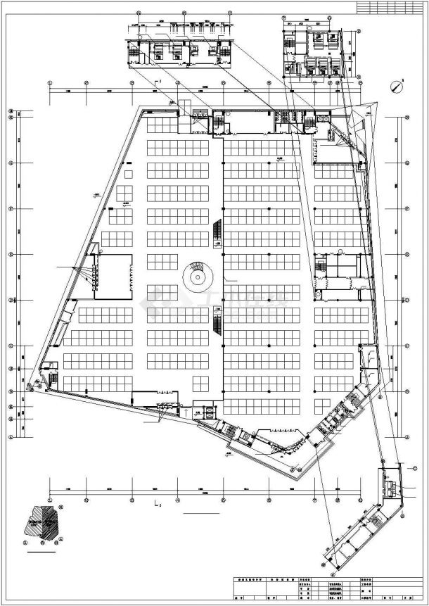 牡丹江某高档会展中心采暖空调施工设计图纸含设计说明