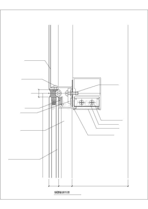 常用的石材幕墙详细设计cad图纸28张