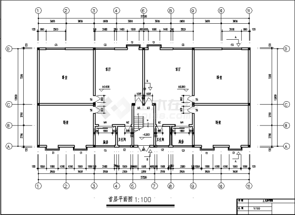 10层花园钢结构住宅楼全套建筑结构设计施工cad图纸含计算书