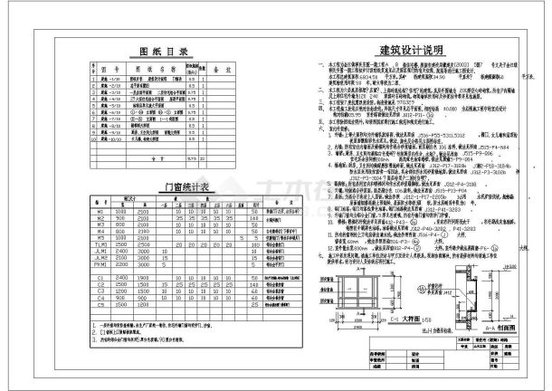 土木工程毕业设计_某总建筑面积为6000㎡六层混合结构