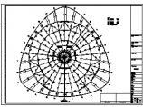会展中心设计_某三层钢框架结构国际游艇会展中心结构施工cad图纸