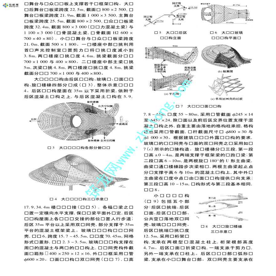 哈尔滨大剧院结构设计研究