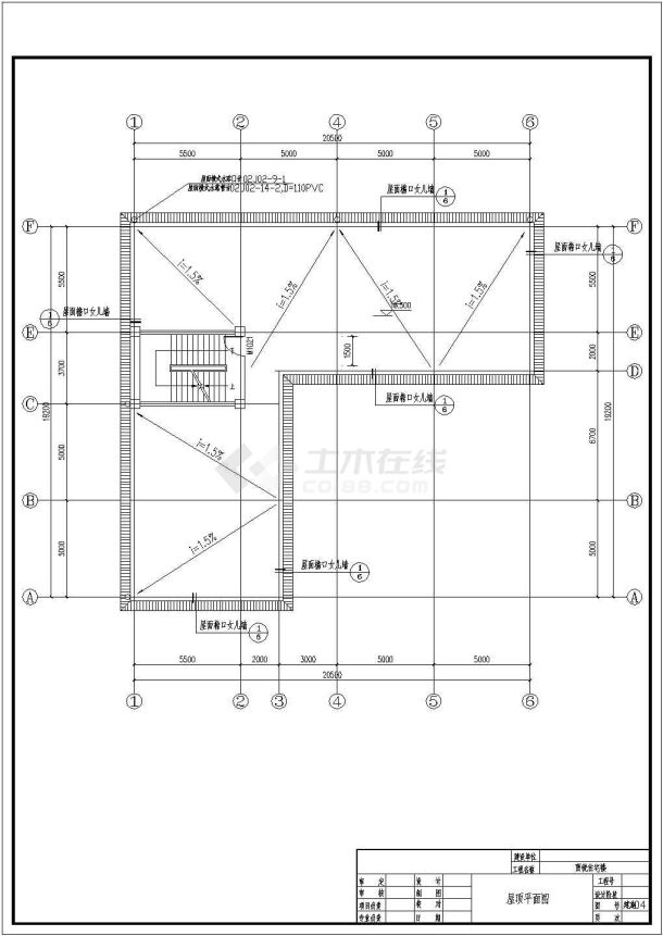 某地5层框架结构私人住宅结构设计施工图