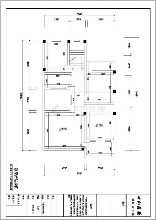苏州三层框架结构别墅室内装修设计方案图