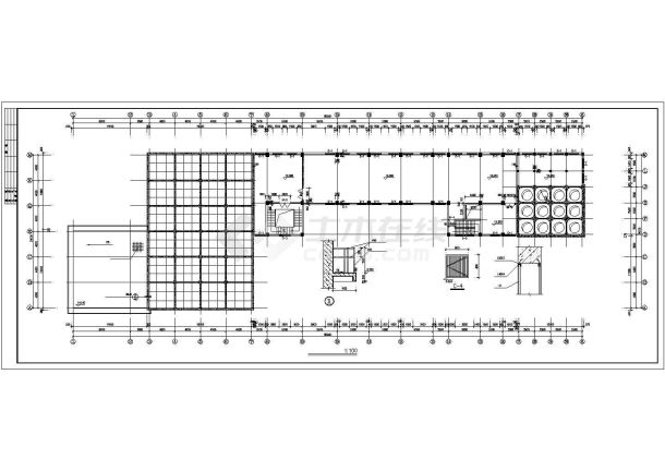 某地小型面粉加工厂建筑设计图共8张