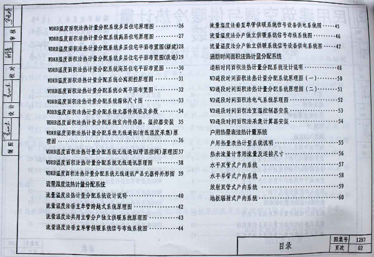 12n7民用建筑空调与供暖冷热计量设计与安装