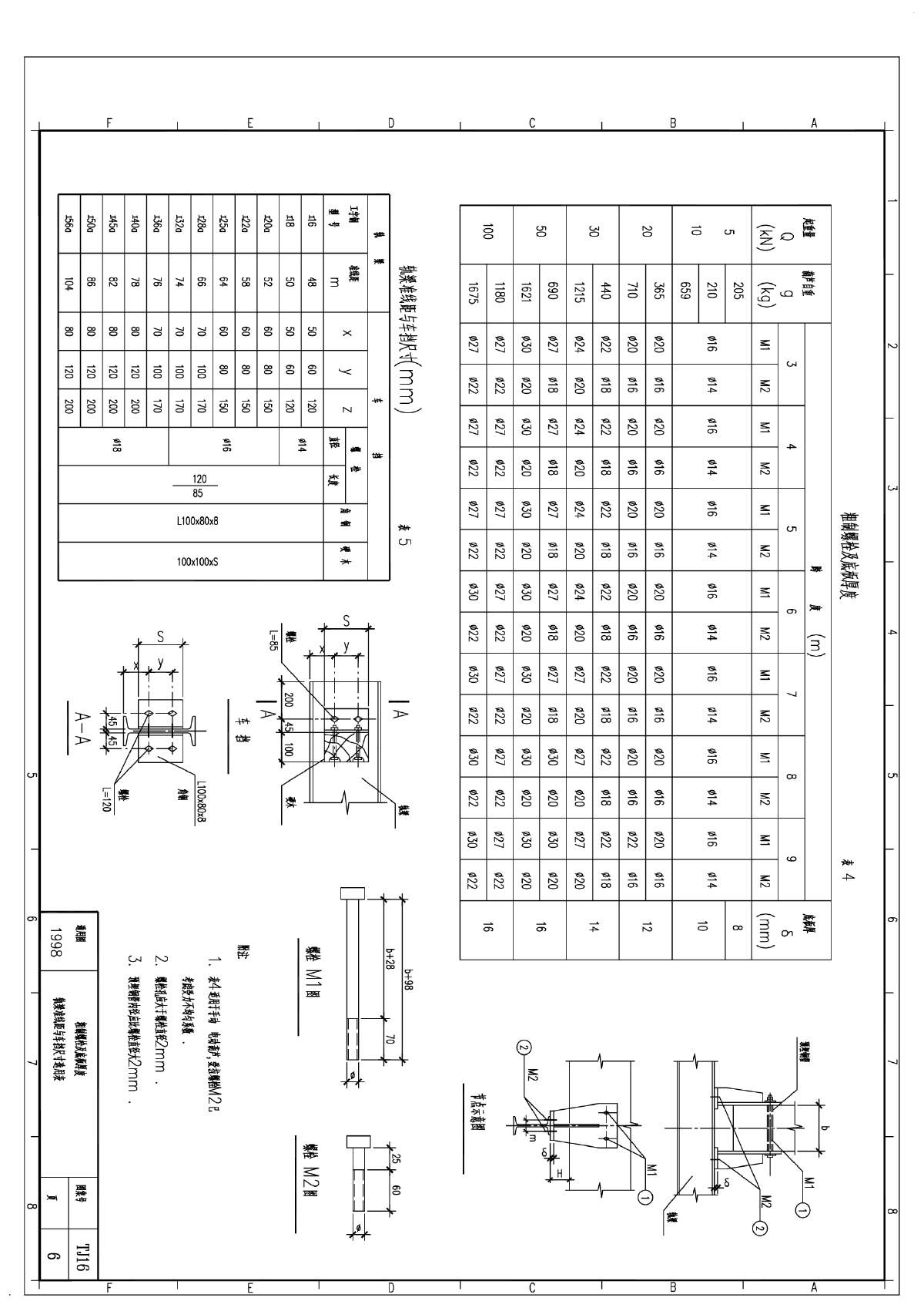 tj16 单轨吊车梁通用图集