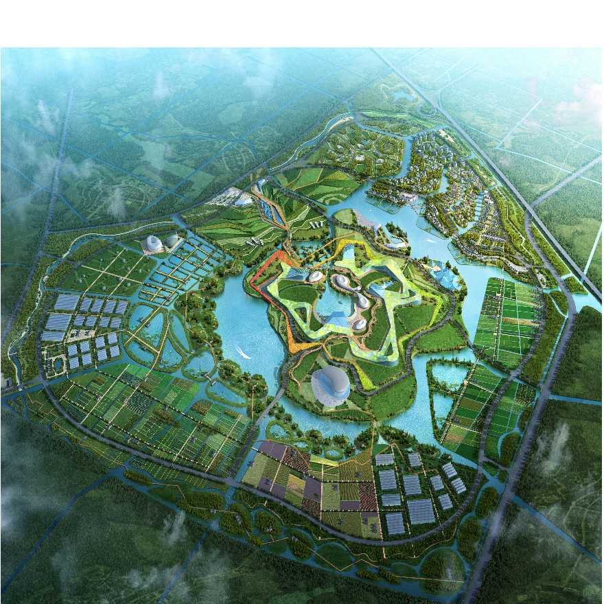 江苏生态农业产业示范园景观规划设计方案