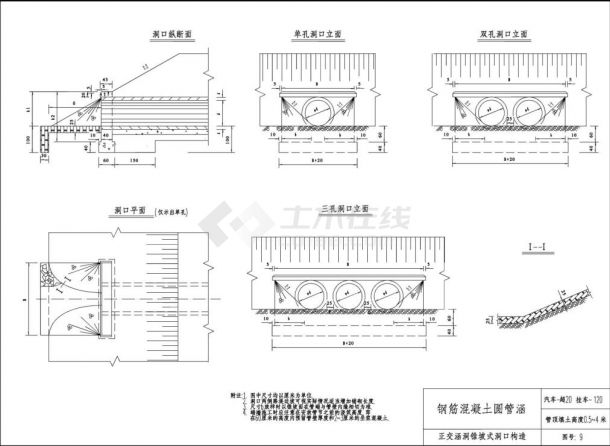 钢筋混凝土圆管涵通用图pdf版高清