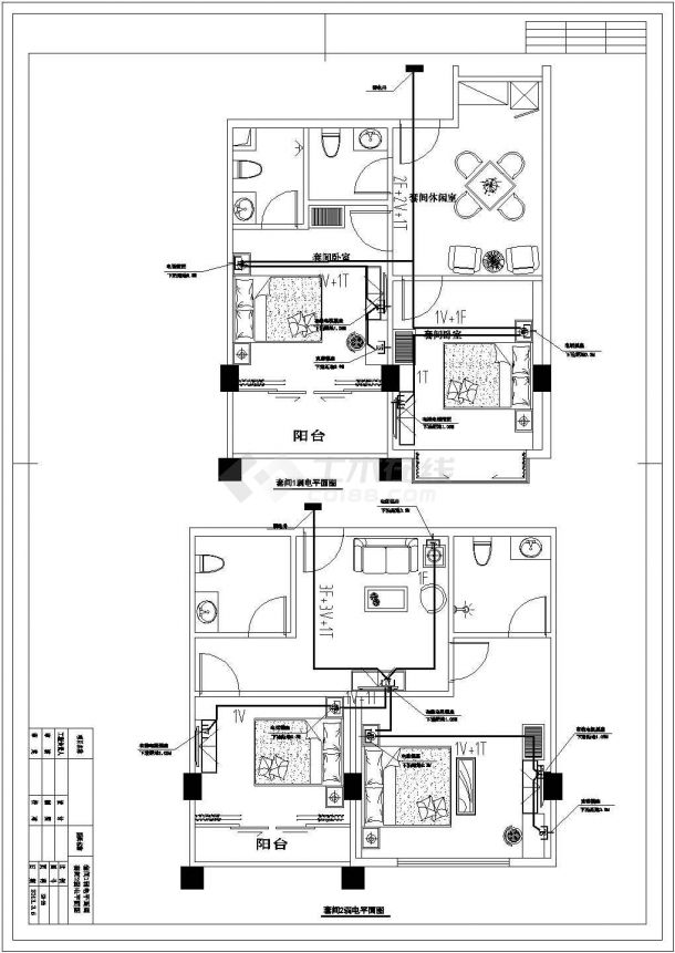 [广西]九层宾馆建筑水电施工图纸