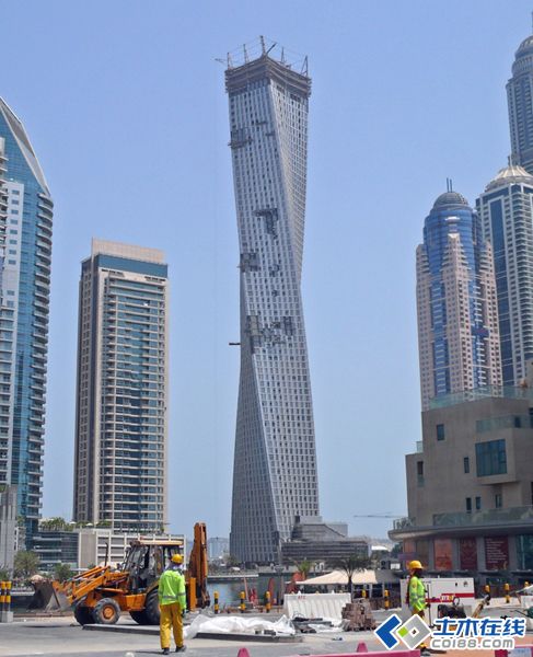 世界最高"扭曲塔—310米迪拜无限塔方案及建造实录