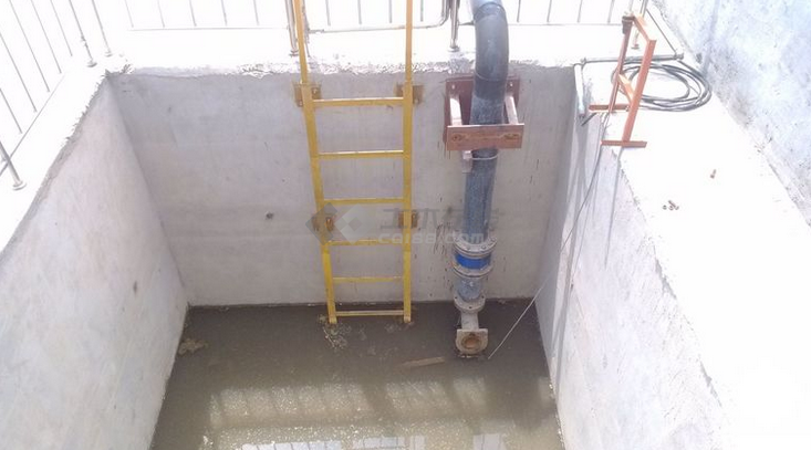 4p 消防水池跟吸水井之间连接管的防水套管安装,严格要求一个高度