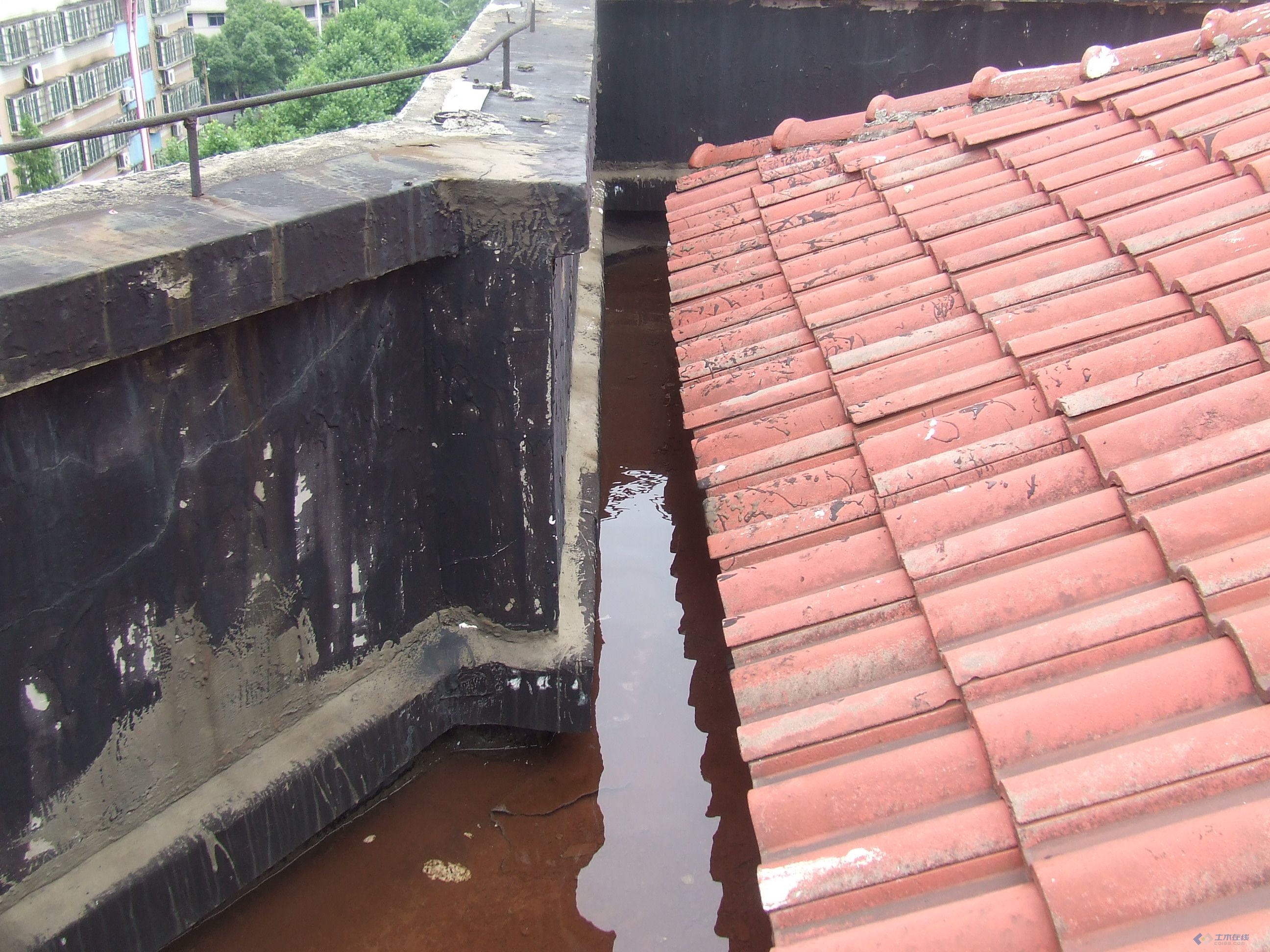 屋顶排水