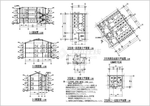 深孝高新区公墓骨灰堂 的建筑设计-图一