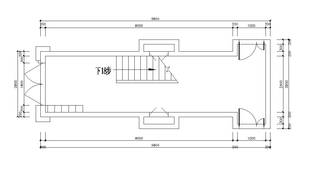 重庆欧式设计风格住宅楼标准层样板房设计施工图
