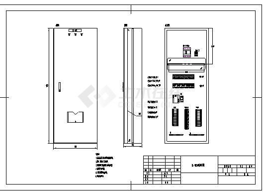 1L-105配电盘外形图布置图5.DWG-图一