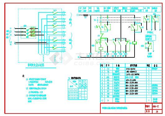KB0-CC-29照明配电箱电源接通与切断控制电路图4.dwg-图一