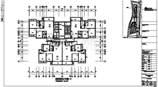 观山湖区干井棚户区改造项目15楼设计图-图二