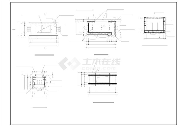 最新最全各类土建工井详图-图二