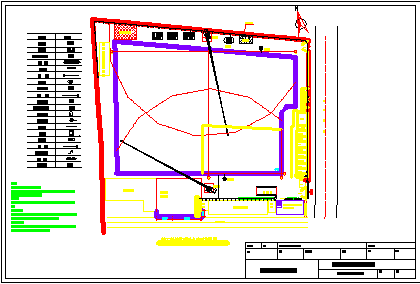 湖北医院综合楼施工现场平面布置图（基础主体临电等）