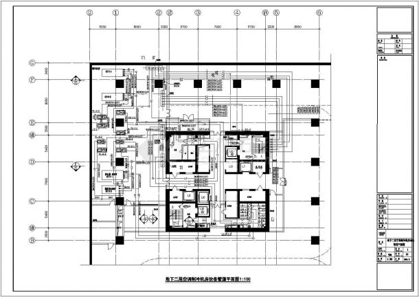 广东某高层商务中心集中舒适性空调及通风排烟施工图（系统图多）-图二