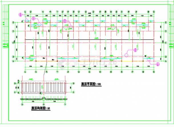 某地住宅建筑施工图CAD图纸-图一