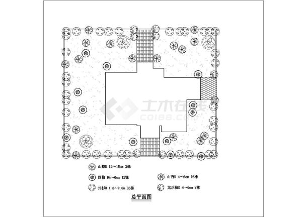 某多层欧式精品别墅楼全套施工设计cad图纸-图二