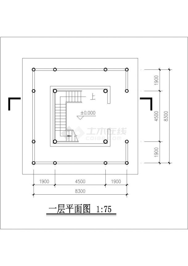 某宝轮寺保护修复规划设计设计全套CAD图-图二