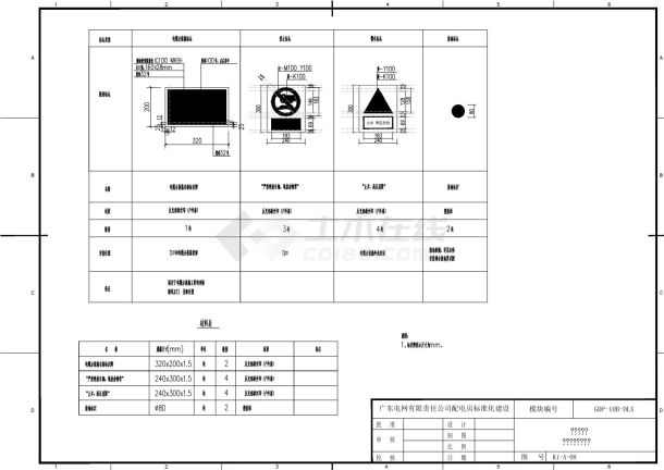 户外开关箱标识牌制作要求图-图一