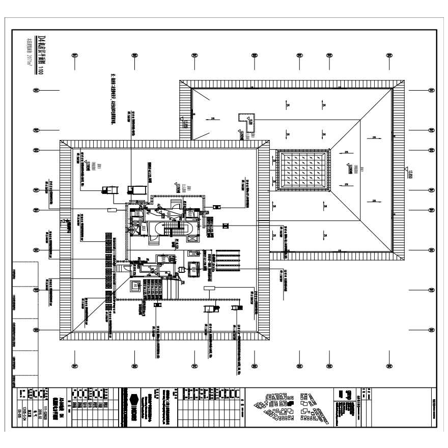 13105-S-D4-DQ-005-A3-04 地块 D4 机房层电力平面图.pdf-图一