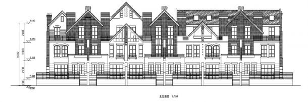 联排-160-别墅户型CAD图.dwg-图一