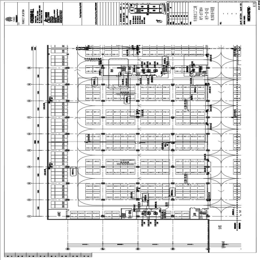 HWE2C043EPB1C-电气-地下室04地下一层-C区电力配电平面图.pdf-图一