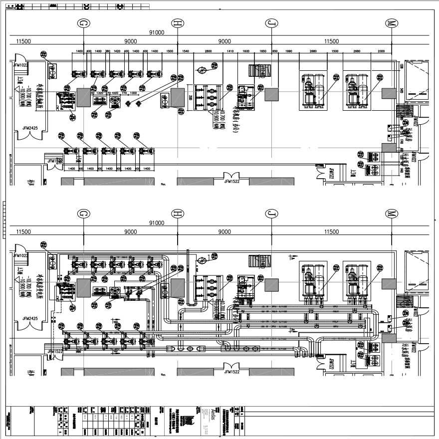 M-30-001_办公冷冻机房详图_A0.pdf-图一