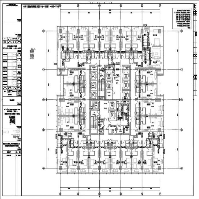 M-12-022_三十八~四十一 四十三~四十五层空调水系统平面图.pdf_图1