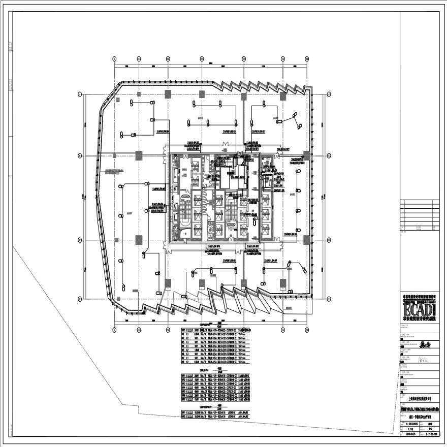 E-2-20-104 南区一号楼四层电力平面图 E-2-20-104 (1).pdf-图一