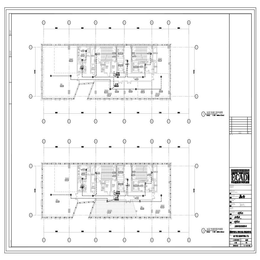 2016-04-25 E-1-25-706 北区7号楼三层及四层平面图（广播） E-1-25-706 (1).pdf-图一