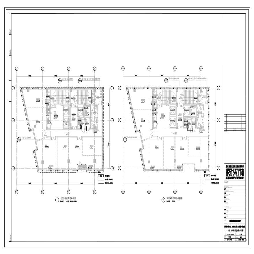E-1-61-802 北区8号楼三层及四层BA平面图 E-1-61-802 (1).pdf-图一