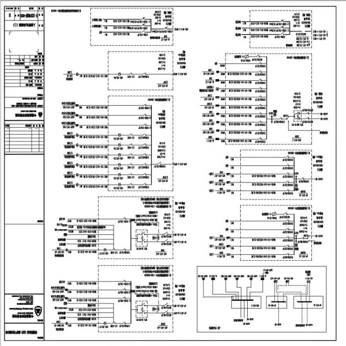 E-102（电防003）人防配电系统图（二） 0版 20150331.PDF_图1