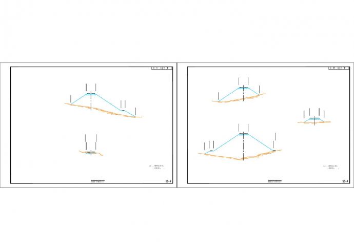 S3-4 金子社区路基横断面设计图 CAD图_图1