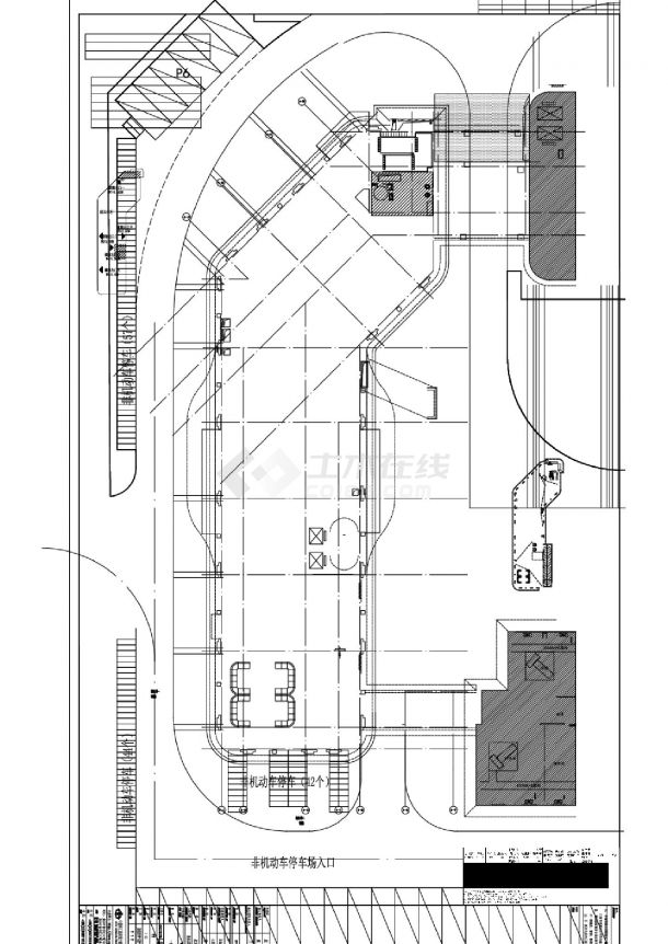 肥东第三人民医院建施4号楼2022.06.20删除PCR增加弱电机房 CAD图-图一