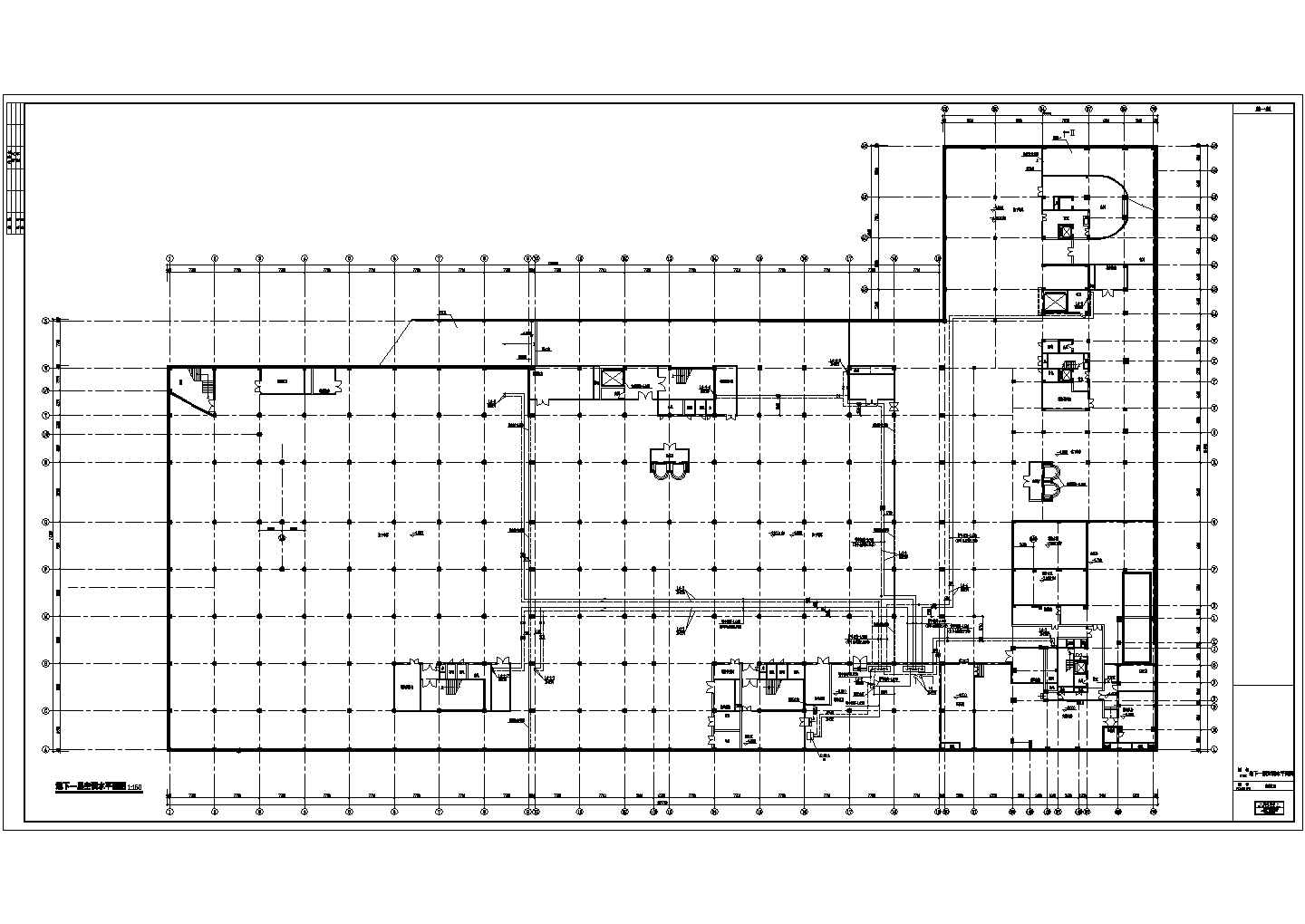 昆山综合性商场及住宅楼空调及通风排烟系统设计施工cad图