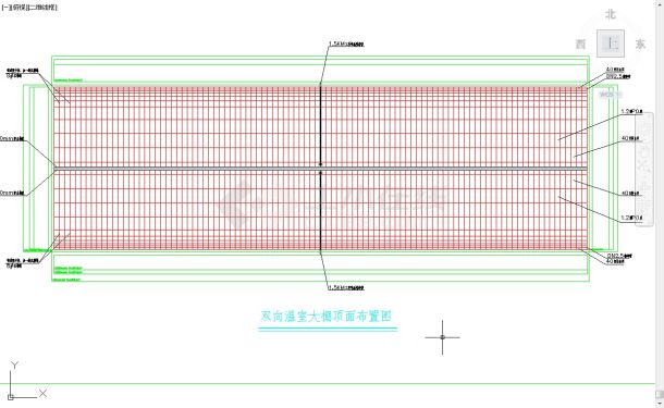 30米跨度土墙薄膜蔬菜大棚-图二