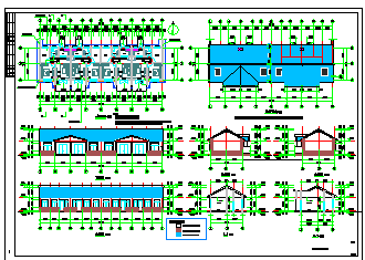 某地农村农房项目全套别墅建筑图纸-图二